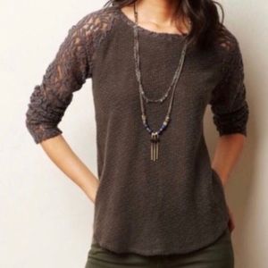 Anthro One September long sleeve top